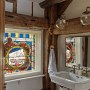 The New Forest Barn  | Cloakroom Loo | Interior Designers